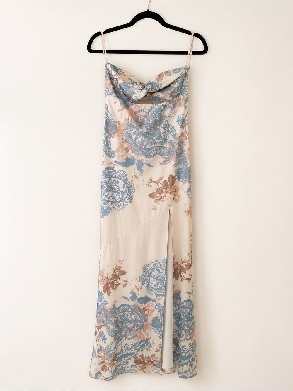 PRINCESS POLLY Kyanne High Split Cutout Maxi Dress Size 6
